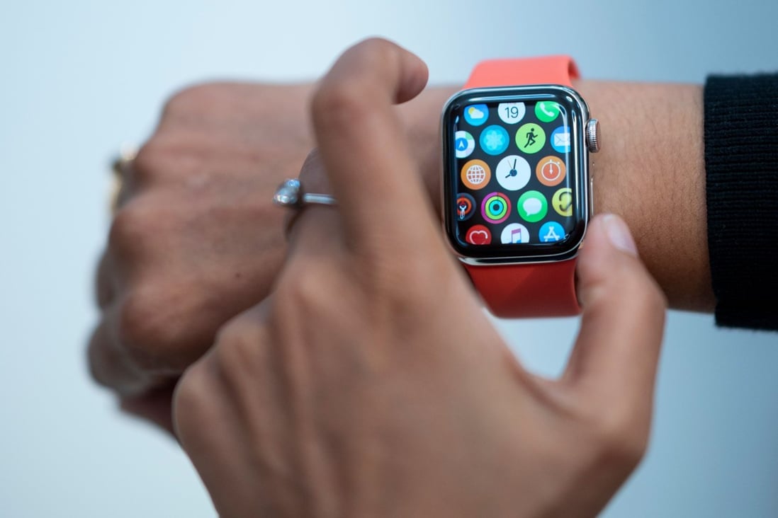 The Apple Fitness+ service, delivering virtual workouts powered by its watches, will be available before the end of the year. Photo: AFP