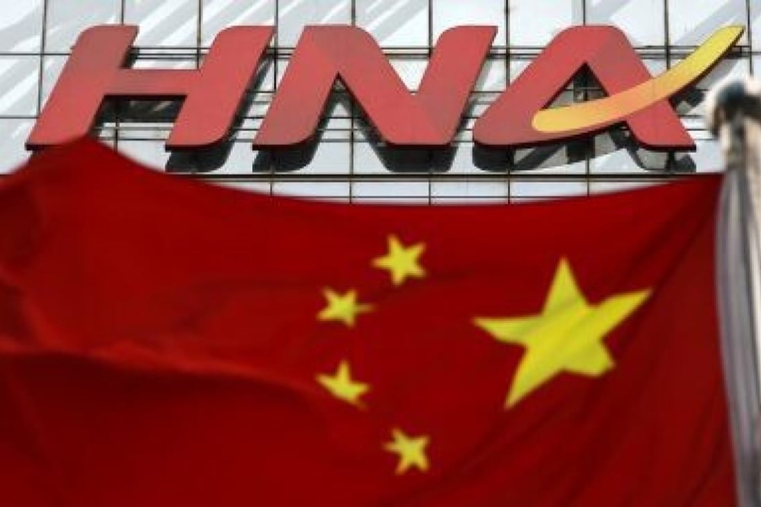 HNA Group has been weighed by billions of dollars in debt. Photo: SCMP