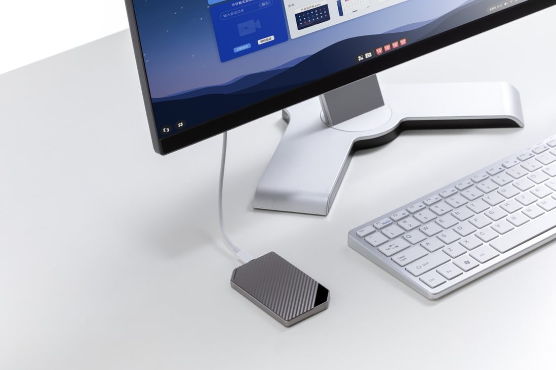 The tiny Wuying computer packs enough power to cut the rendering time of one frame of high resolution animation from 90 minutes using a traditional PC down to 10 minutes. Photo: Handout