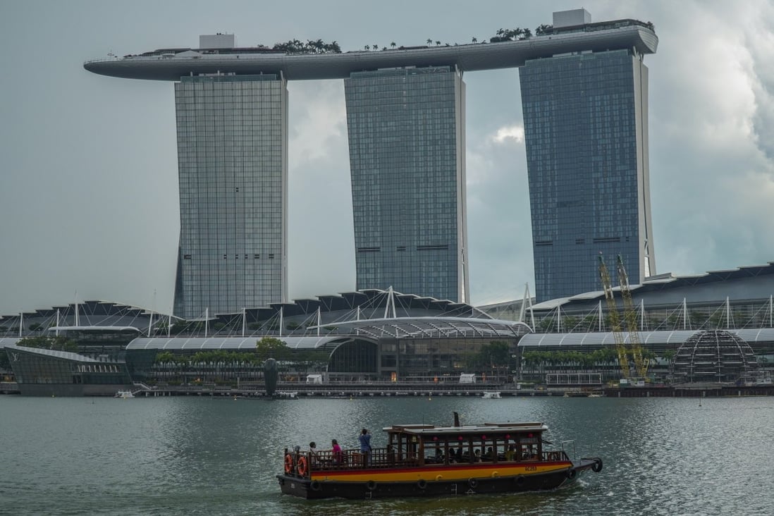 Singapore’s Marina Bay Sands hotel and casino. The review by a top law firm adds to scrutiny of the casino by the US Department of Justice and Singapore authorities after a patron sued the company last year. Photo: SCMP/Roy Issa