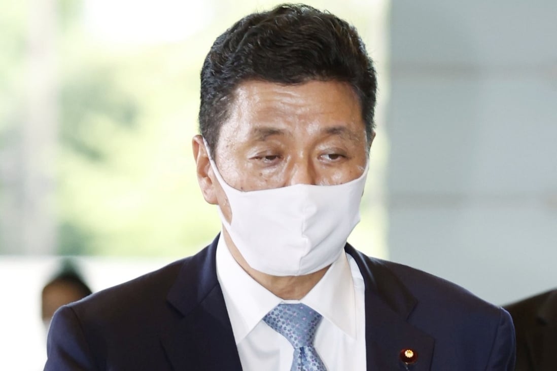 Japan’s new Defence Minister, Nobuo Kishi. Photo: Kyodo