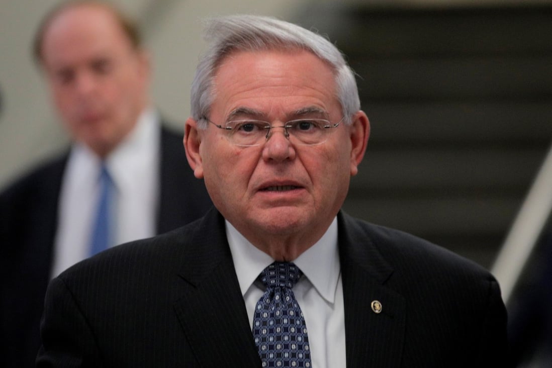 Senator Bob Menendez described the Democrats’ legislation as a plan to “invest” in American competitiveness, alliances and values. Photo: Reuters