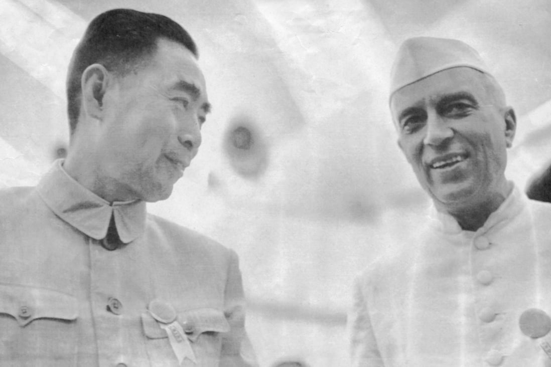 Zhou Enlai of China and India’s Jawarharlal Nehru at the Bandung Conference in 1955, which set the scene for the Non-Aligned Movement. Photo: UPI