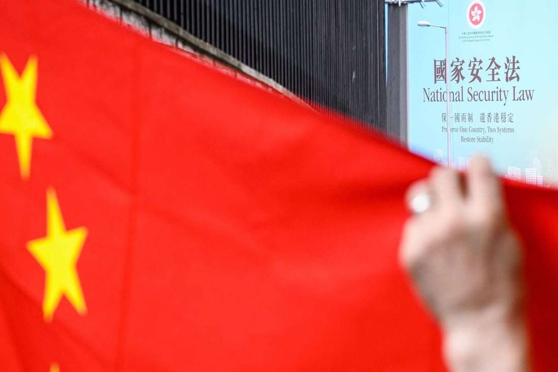 The national security law was implemented on July 1, the 23rd anniversary of Britain’s handover of the city. Photo: AFP