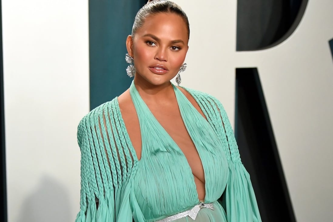 Chrissy Teigen underwent breast reduction surgery in June to remove implants that she’d had for almost 15 years. Photo: Getty Images