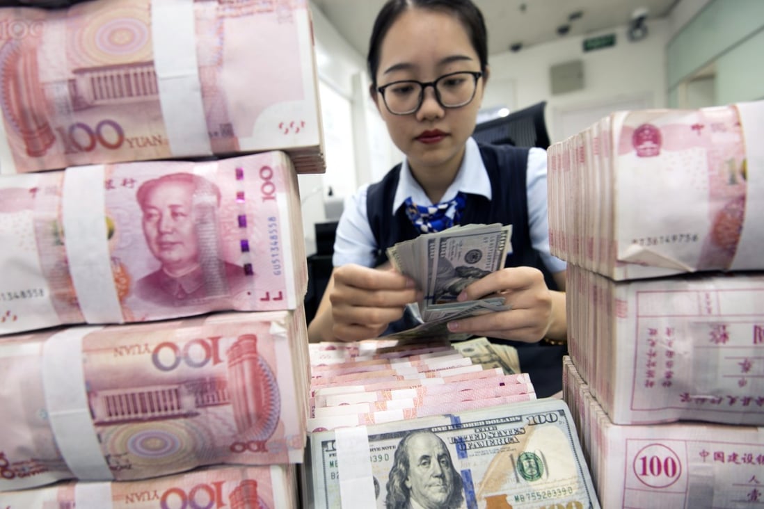 US dollar bond defaults by Chinese firms have jumped threefold to US$12 billion so far this year from US$4 billion for all of last year, according to data from French financial firm Natixis. Photo: EPA-EFE