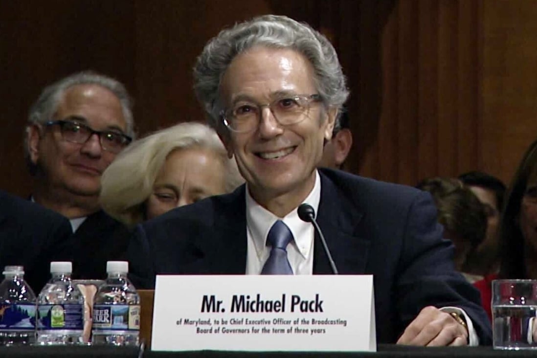 Michael Pack is the chief executive of the US Agency for Global Media, which oversees Voice of America and Radio Free Asia. Photo: US Senate