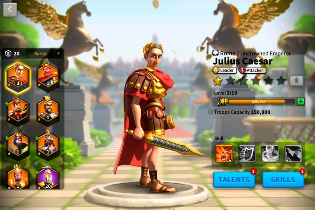 Lilith Games’ Rise of Kingdoms was at one point more successful than Tencent’s PUBG Mobile and Activision Blizzard's Call of Duty Mobile. Photo: Handout