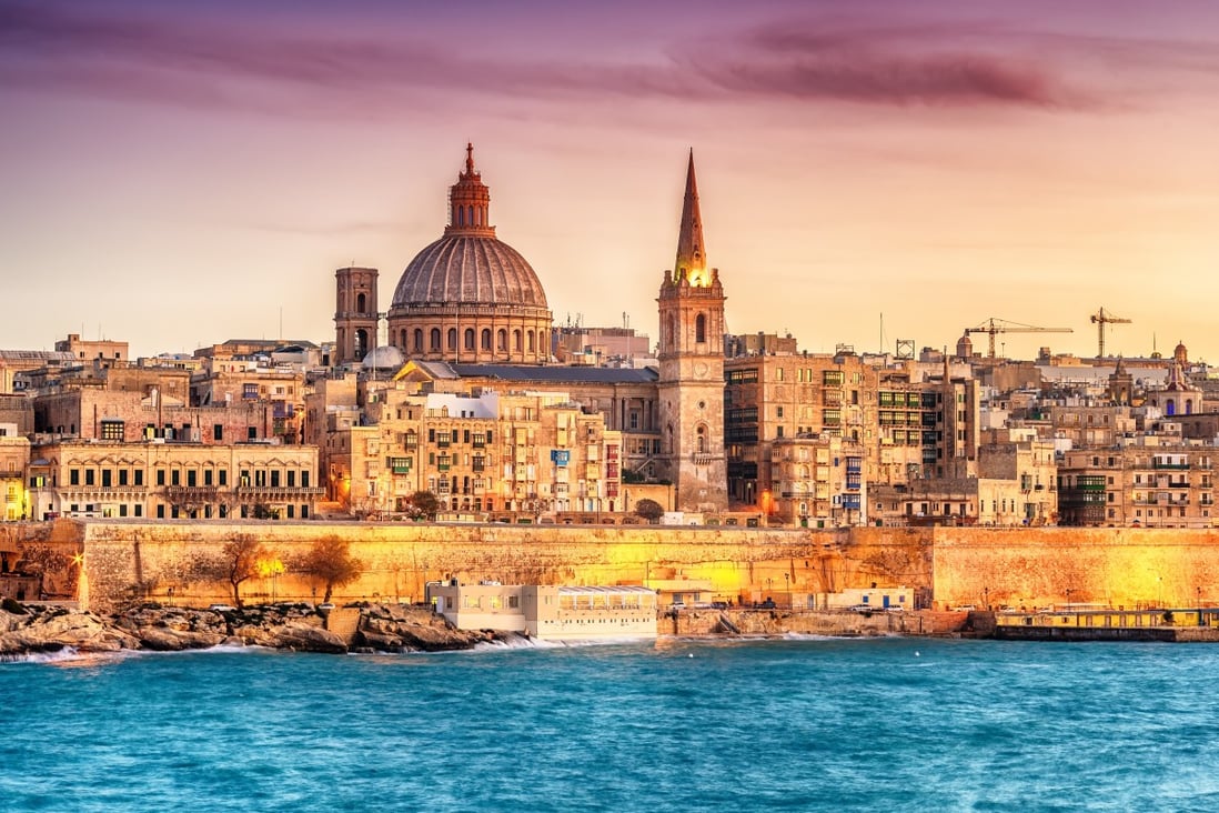 Valletta, the capital of Malta, a European Union nation whose “golden visa” programmes are popular with Chinese investors. Photo: Shutterstock