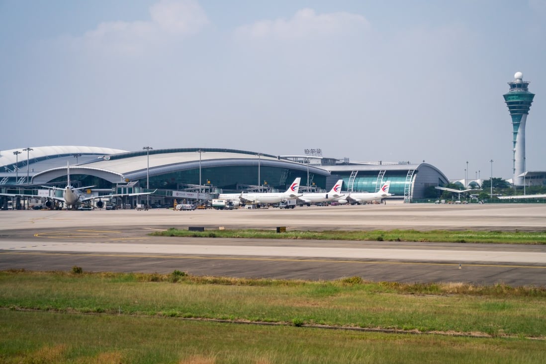 Guangzhou Baiyun International Airport has started a third phase of expansion, heating up competition among airports in the Greater Bay Area. Photo: Getty Images