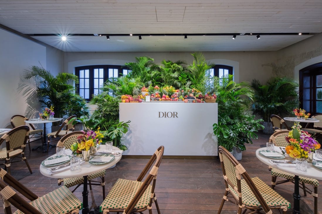 Cafe Dior – high-end fashion brands are increasingly looking to add restaurants and hospitality to the ways they fulfil their customers, and Asia is in the vanguard of the movement. Photo: Dior