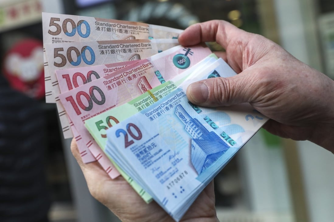 Hong Kong’s monetary authority has intervened 53 times so far this year to weaken its currency amid an inflow of hot money chasing after stock offerings. Photo: Winson Wong