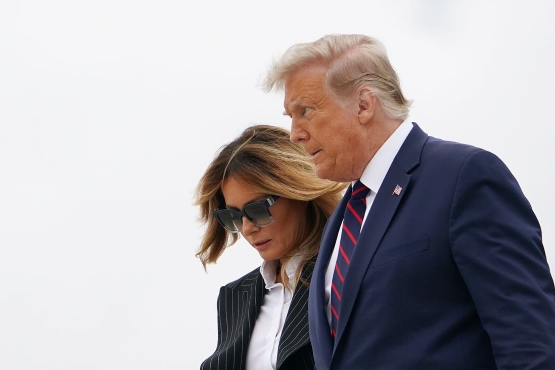 The US administration is expected to take a stronger line on China with the positive coronavirus diagnosis for the US president and his wife. Photo: AFP
