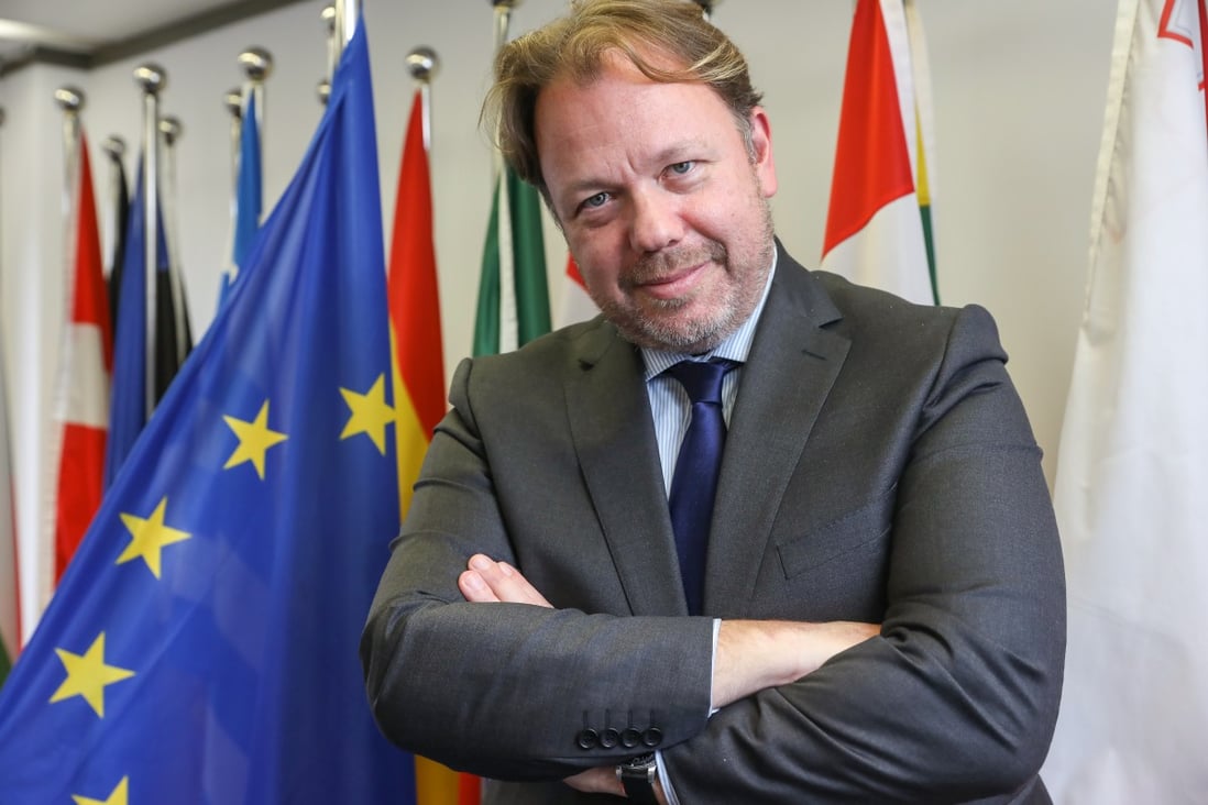 Thomas Gnocchi is the new head of the EU Office to Hong Kong and Macau. Photo: K. Y. Cheng