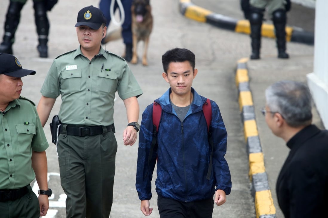 Chan Tong-kai on his release from prison for money-laundering charges last October. Photo: Winson Wong