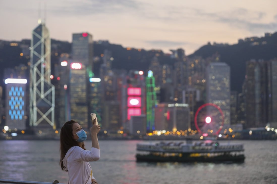 Tourist hotspots such as the Tsim Sha Tsui waterfront have been quiet for much of the year as the coronavirus puts off mainland visitors. Photo: Winson Wong