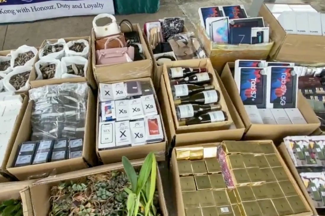 The latest seizure has pushed the total value of sea-smuggling seizures this year to HK$380 million. Photo: Handout