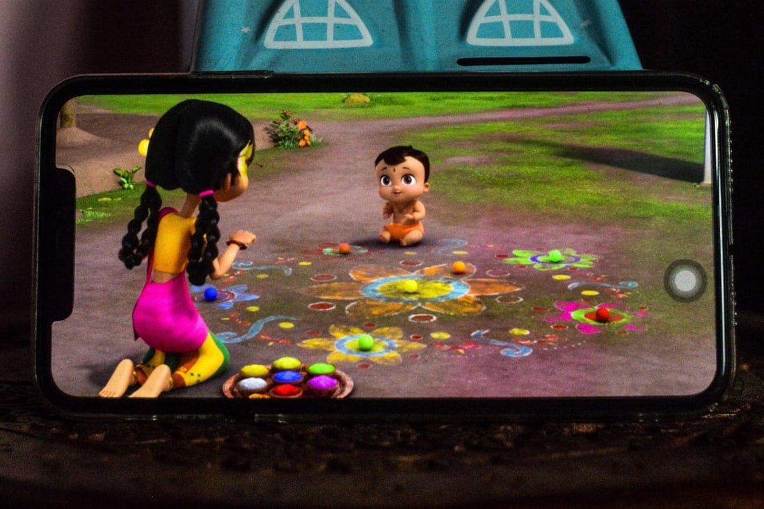An episode of ‘Mighty Little Bheem’. Photo: AFP