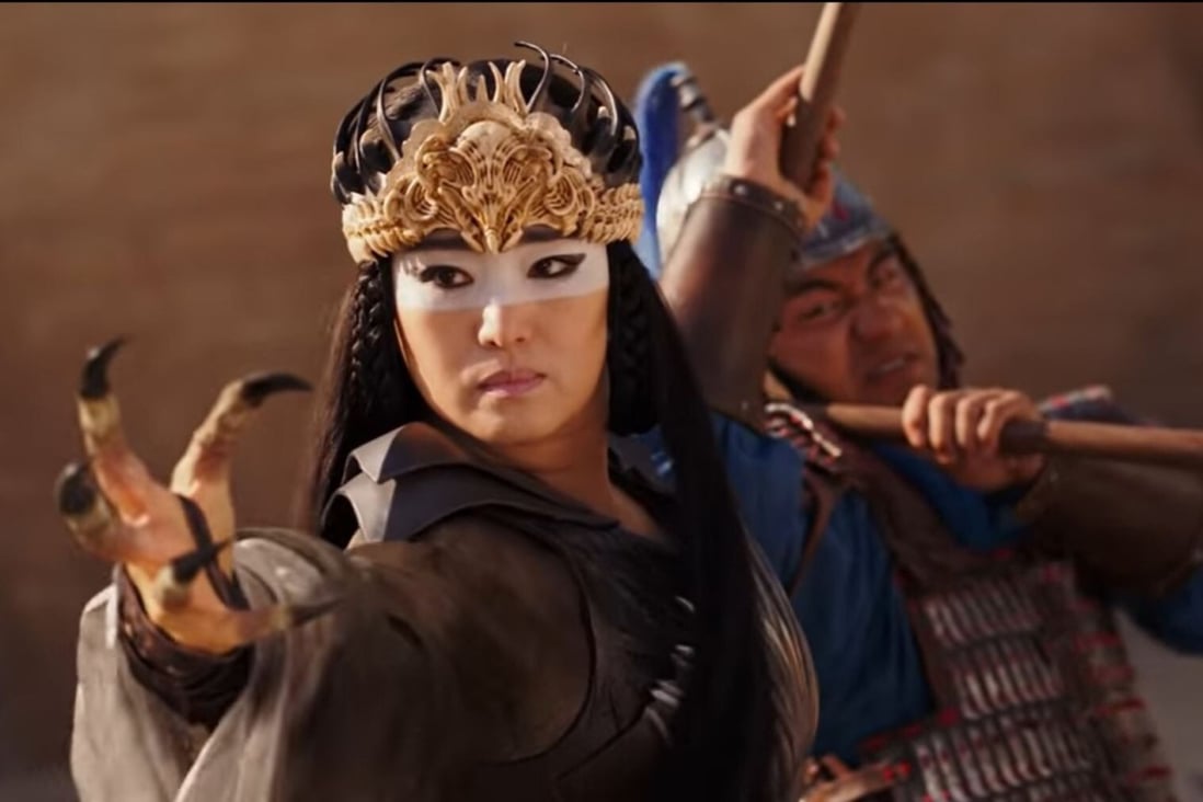 Gong Li as the Witch in Disney’s Mulan. Photo: YouTube