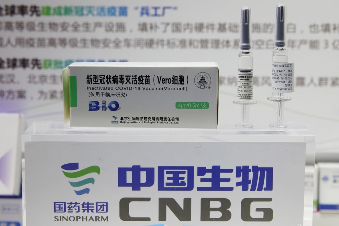 One CNBG executive said taking his company’s vaccines produced antibody levels higher than those of recovered Covid-19 patients. Photo: EPA-EFE
