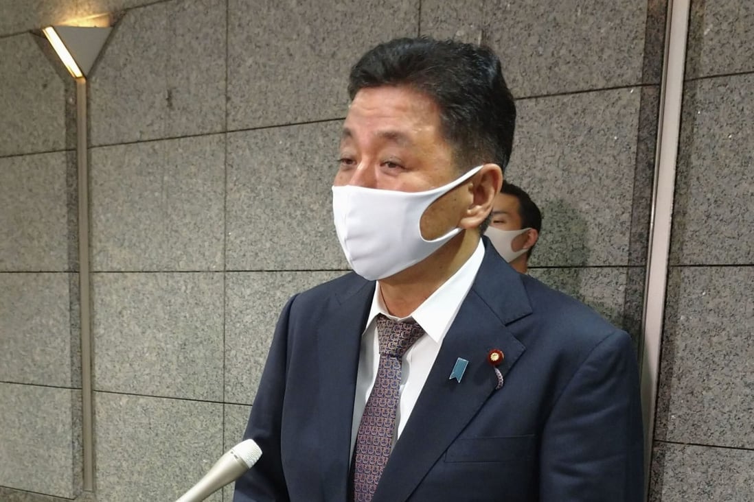 Japanese Defence Minister Nobuo Kishi. Photo: Kyodo