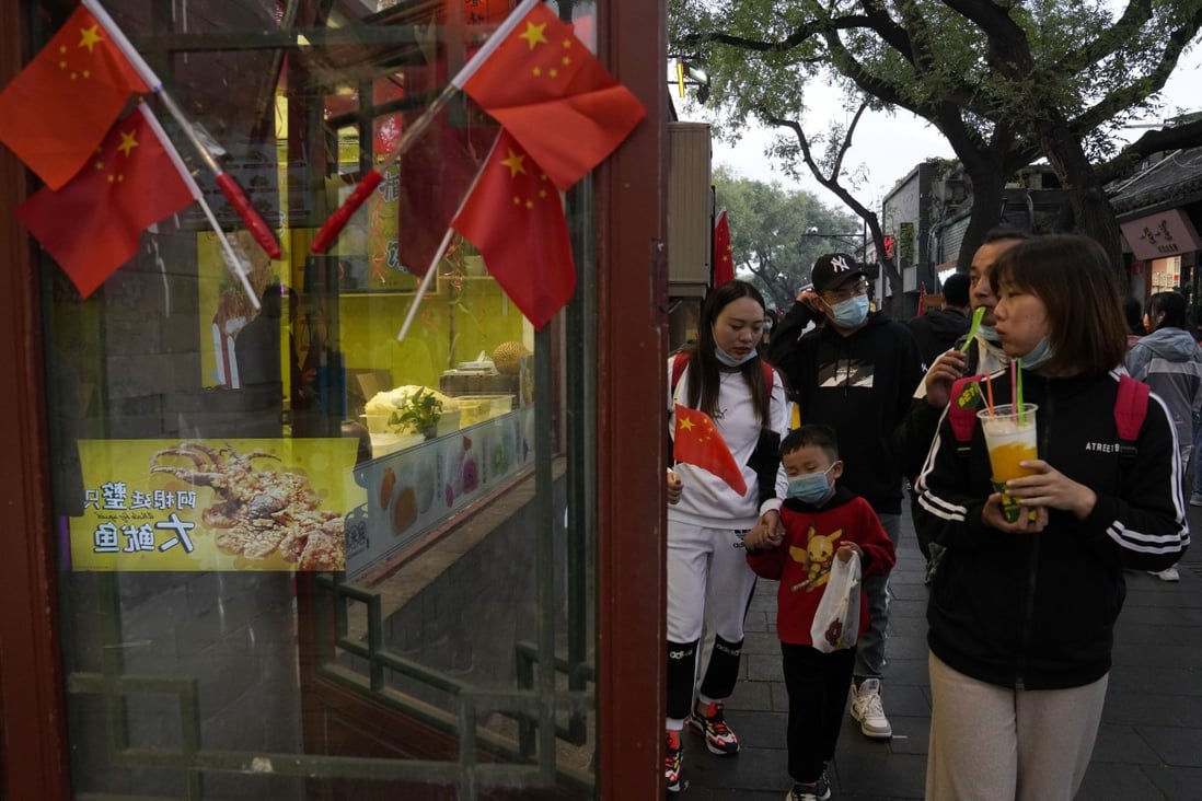 China’s ‘golden week’ holiday has highlighted a recovery in the retail and restaurant sector. Photo: AP