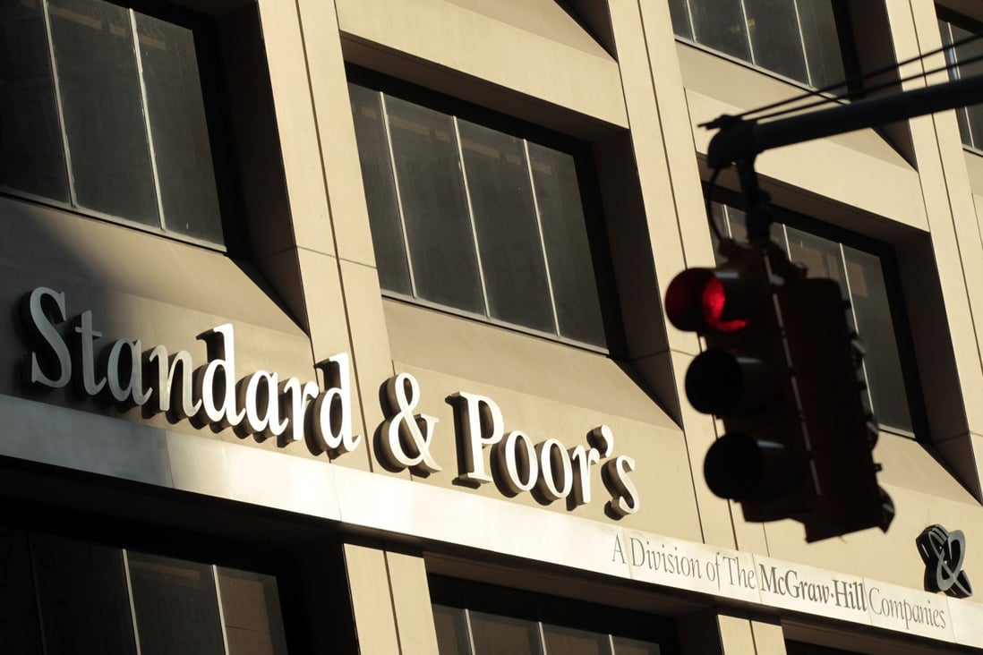 The Standard and Poor’s building in New York. S&P Global Ratings, the agency with the most comprehensive sovereign coverage, has issued 23 downgrades in the six months starting in February. Photo: Reuters