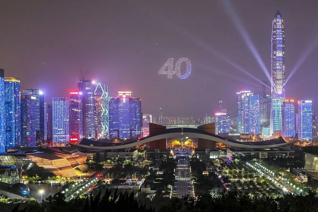 President Xi Jinping is visiting Shenzhen on Wednesday to mark the 40th anniversary of the establishment of the special economic zone. Photo: Handout