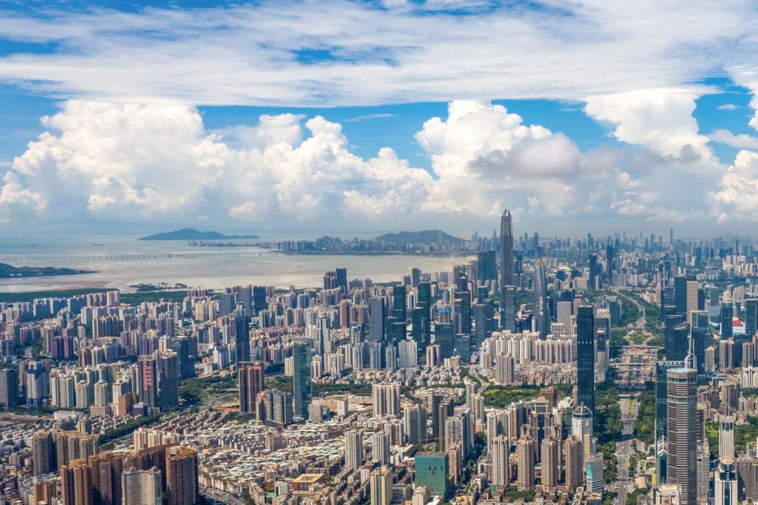The plan calls for Shenzhen to play a leading role in the Greater Bay Area. Photo: Xinhua