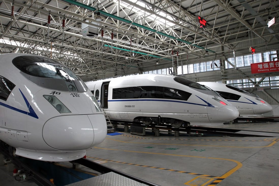 A high-speed railway project could connect Kunming in southwestern China to the Gulf of Thailand. Photo: Simon Song