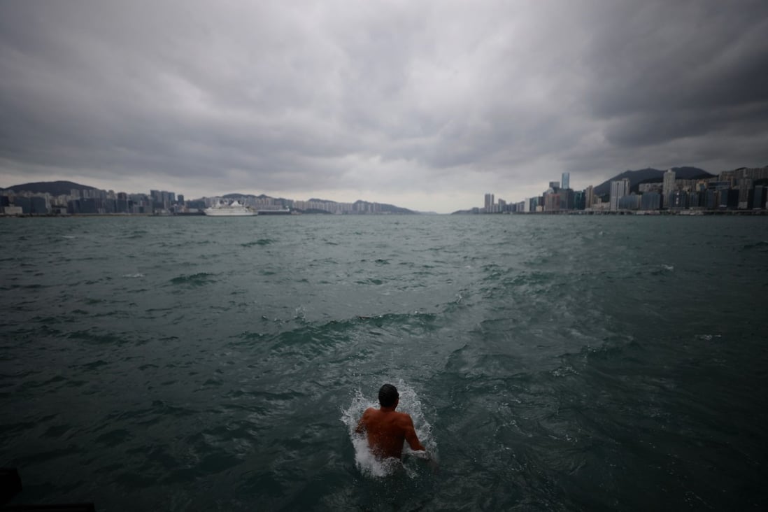 Hong Kong is expecting strong winds and rain as Tropical Storm Nangka edges past the city. Photo: Sam Tsang