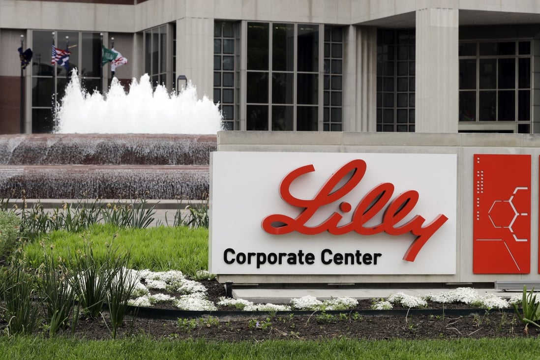 The Eli Lilly corporate headquarters in Indianapolis in April 2017. Photo: AP