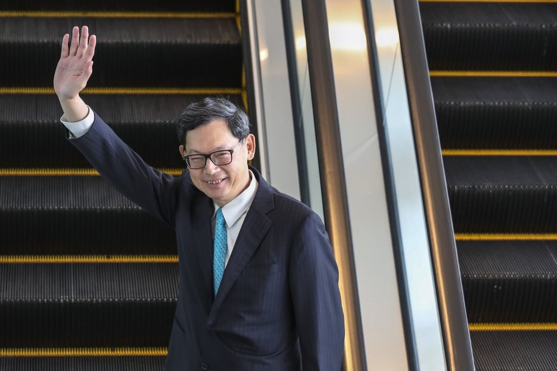 Former Hong Kong Monetary Authority chief executive Norman Chan Tak-lam has set up a new fintech company. Photo: Nora Tam