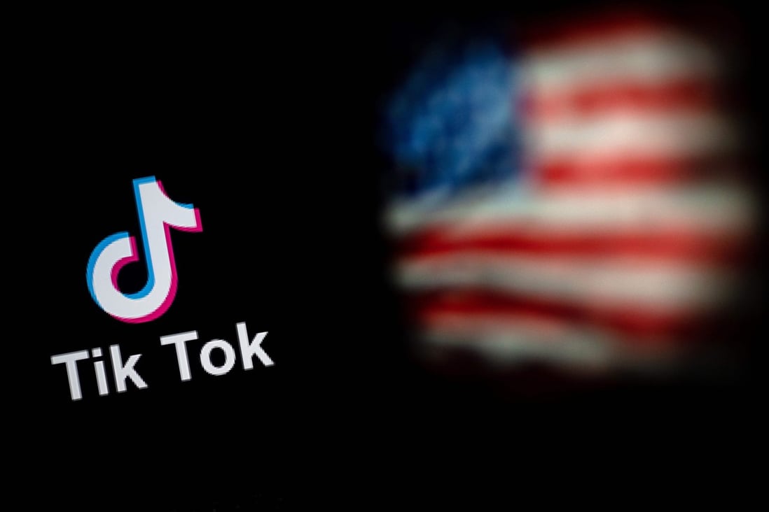 US President Donald Trump has said TikTok is a national security threat because its Chinese owner could be forced to provide users’ personal data to the Chinese government. Photo: AFP