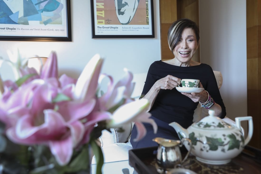 Jane Hsiang, model, creative director and stylist, at her home in Tseung Kwan O, Hong Kong. The doyenne of Asian fashion is moving to Taiwan. Photo: Nora Tam