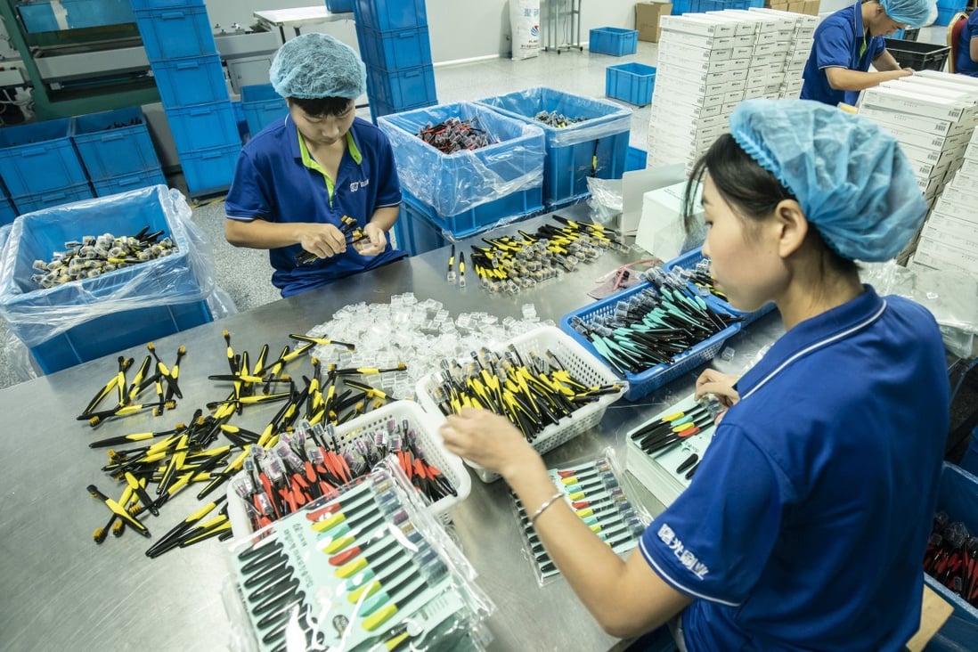 China’s economy looks more balanced than it did in the first half of 2020, when factories pumped out supply even as consumer demand struggled to keep pace amid the coronavirus pandemic. Photo: Bloomberg