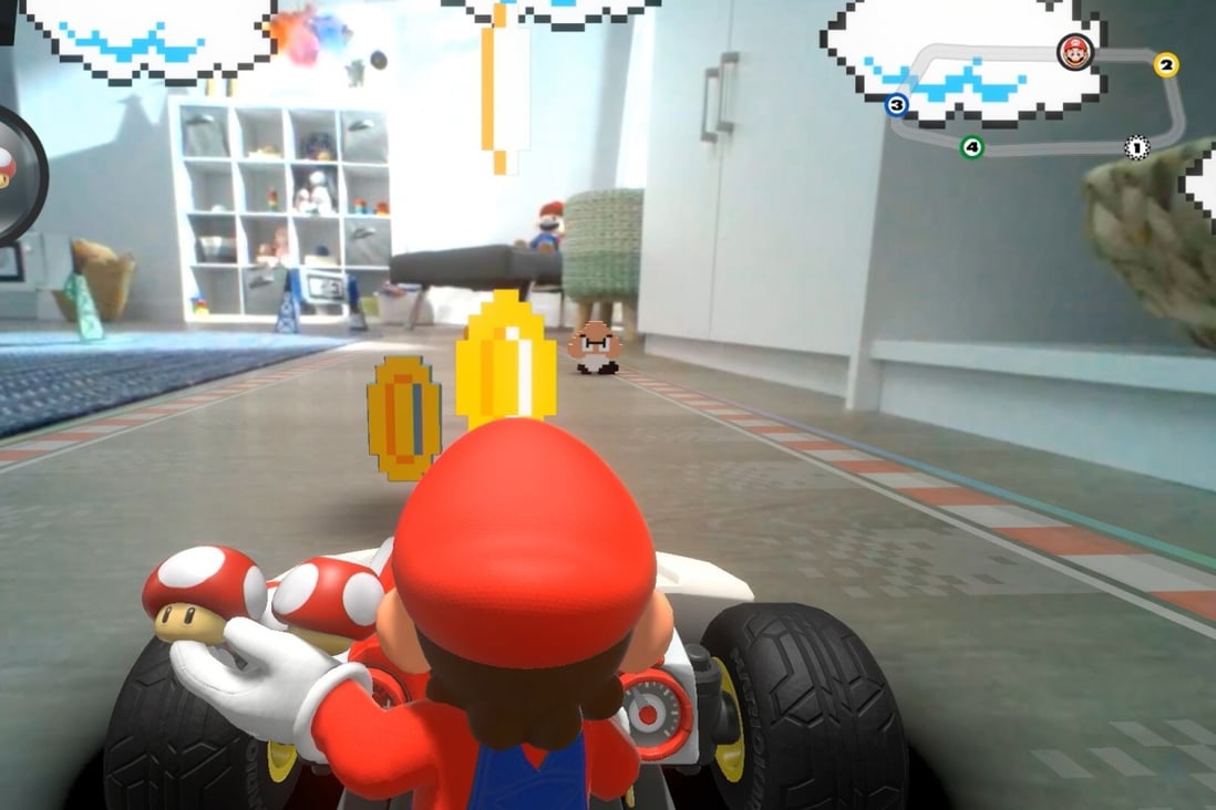 Mario Kart Live: Home Circuit lets you set up tracks and race around your living room.