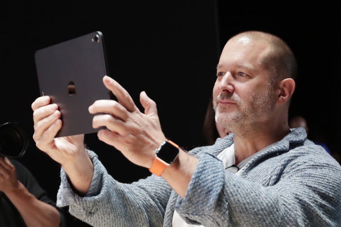 Former Apple Chief Design Officer Jony Ive at the end of the keynote address at the Apple World Wide Developers Conference in San Jose, California, US, June 2019. Photo: EPA-EFE