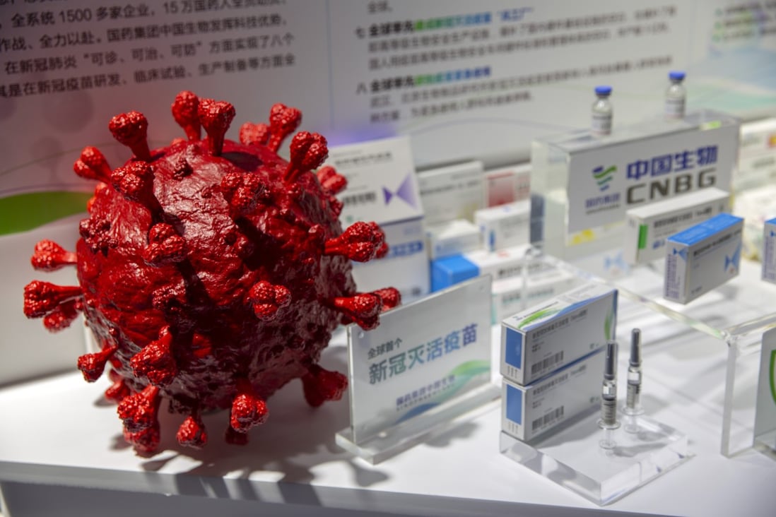 Four Chinese vaccines are currently undergoing phase three clinical trials. Photo: AP