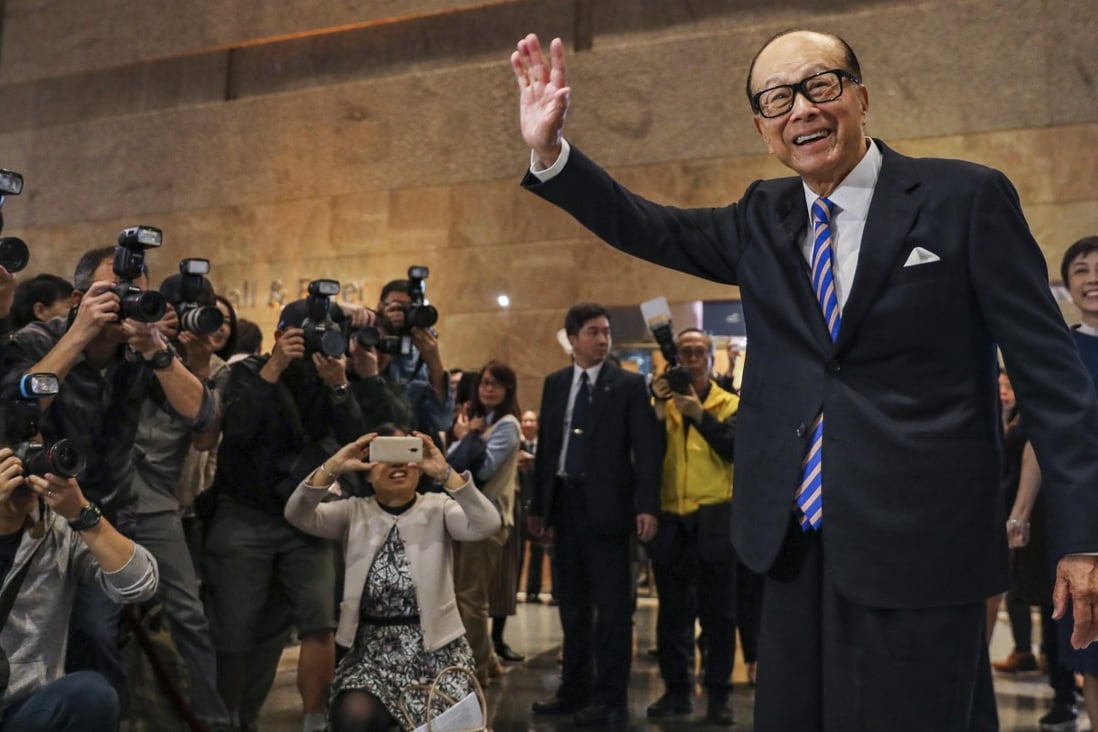Li Ka-shing, one of the richest people in Hong Kong, was an early investor in Perfect Day. Photo: Felix Wong