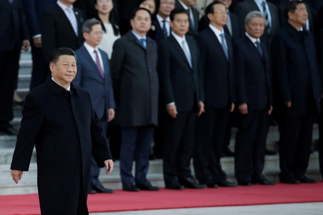 Chinese President Xi Jinping, seen here at a welcoming ceremony at the Great Hall of the People in Beijing last October, recently sent a clear message that China will not back off from challenges over issues ranging from Taiwan to the South China Sea. Photo: Reuters