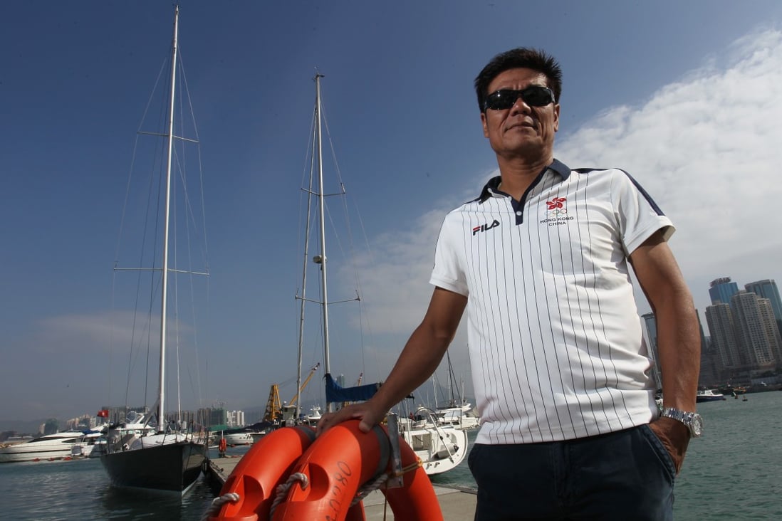 Hong Kong sailing official Tong Yui-shing is running for the vice-president of World Sailing. Results will be announced on Sunday. Photo: SCMP