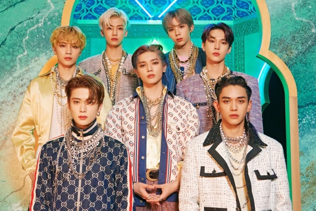 K-pop boy band NCT U have come under fire for use of a mosque as a backdrop in a recent performance. Photo: SM Entertainment