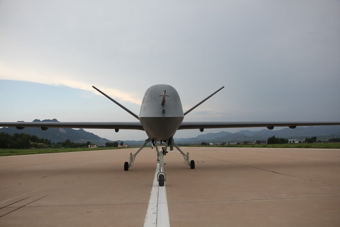 China’s military has increased its use of drones. Photo: Xinhua