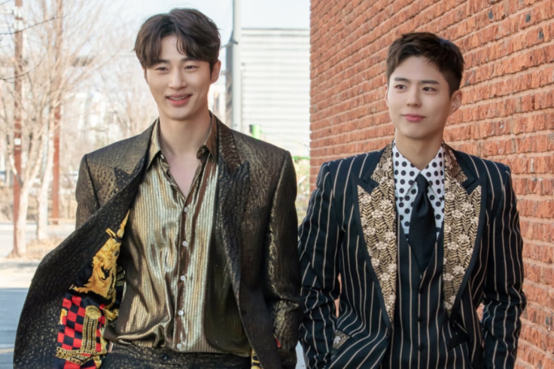Byun Woo-seok and Park Bo-gum in the hit Netflix k-drama, Record of Youth. Photo: VN