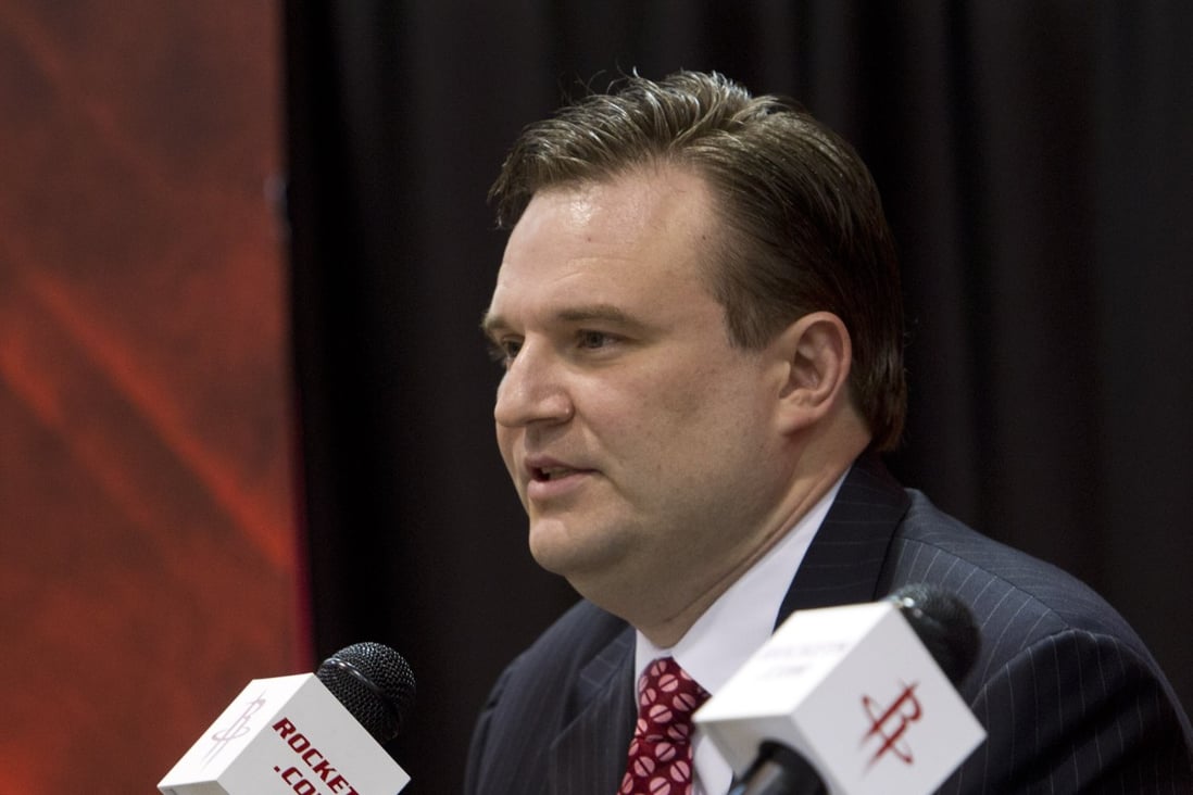 Former Houston Rockets GM Daryl Morey is in line for a quick return to the game with the Philadelphia 76ers. Photo: AFP