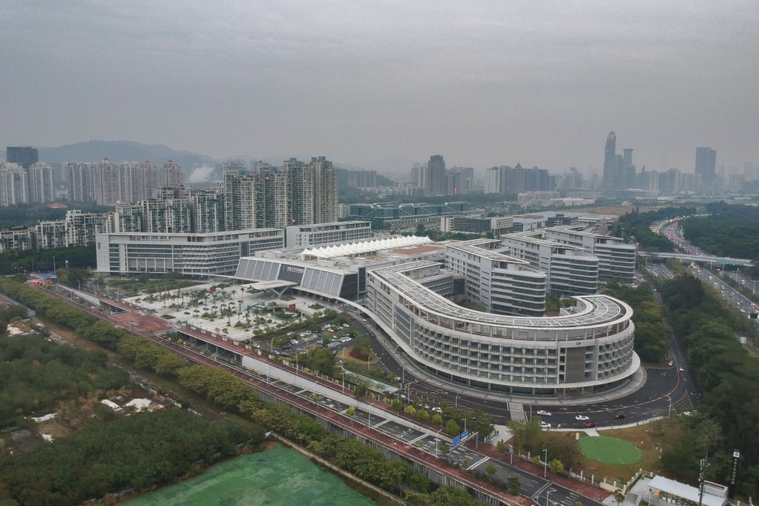The University of Hong Kong-Shenzhen Hospital in Shenzhen’s Futian district. Photo: Roy Issa