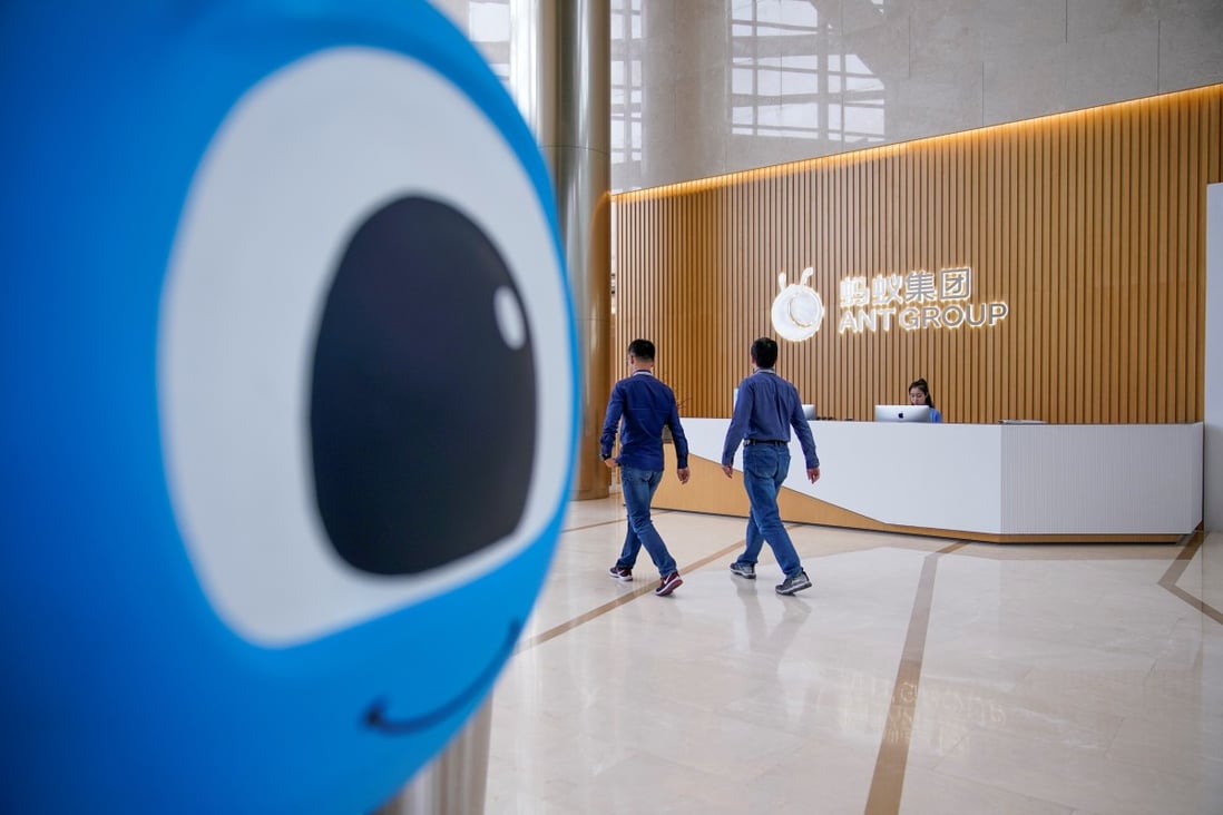 Ant Group’s US$34.5 billion dual listing in Hong Kong and Shanghai – expected to go public this week – will be the world’s largest stock market debut ever. Photo: Reuters