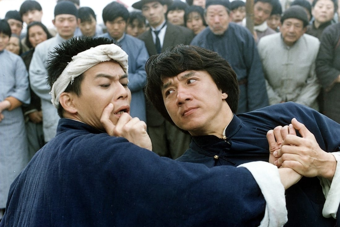 Jackie Chan (right) in a still from the 1994 kung fu action-comedy film, Drunken Master II. Photo: Handout