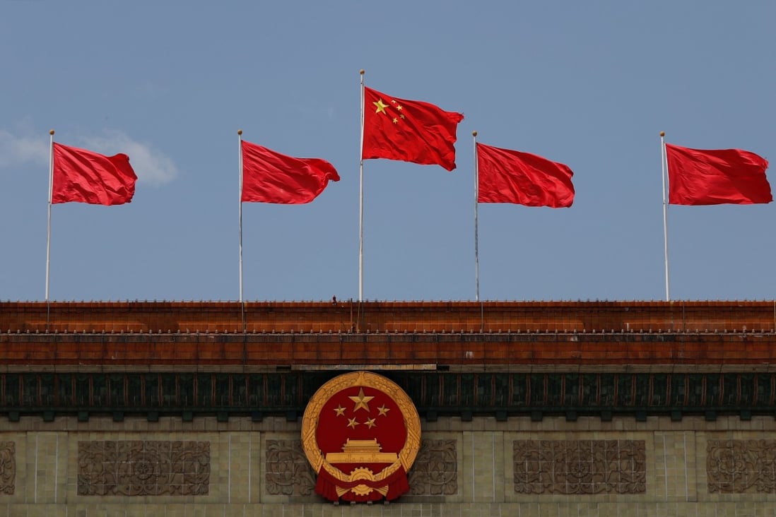 The president’s name was mentioned 63 times in the Xinhua report, an apparent effort by party propagandists to highlight Xi Jinping’s authority and control. Photo: Reuters